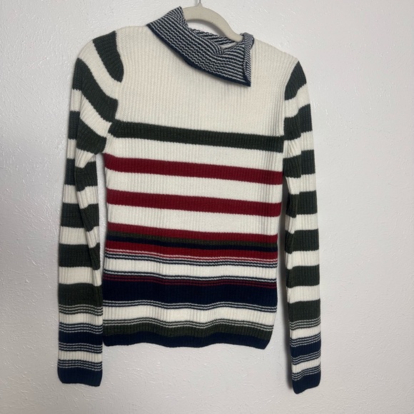 Urban Outfitters BDG New With Tags Multicolor Striped Turtleneck Sweater - Picture 6 of 10